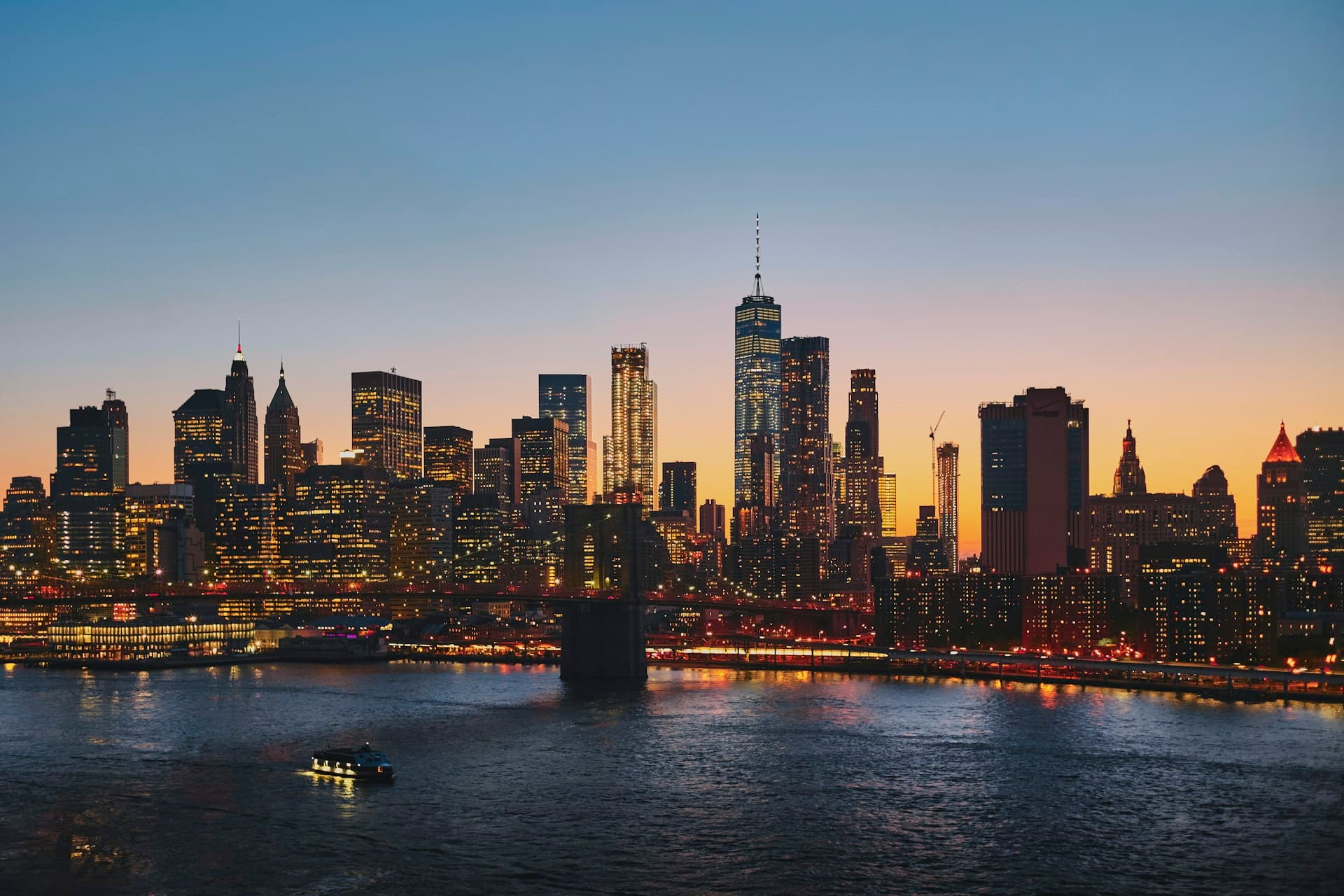 New York City skyline — USA real estate